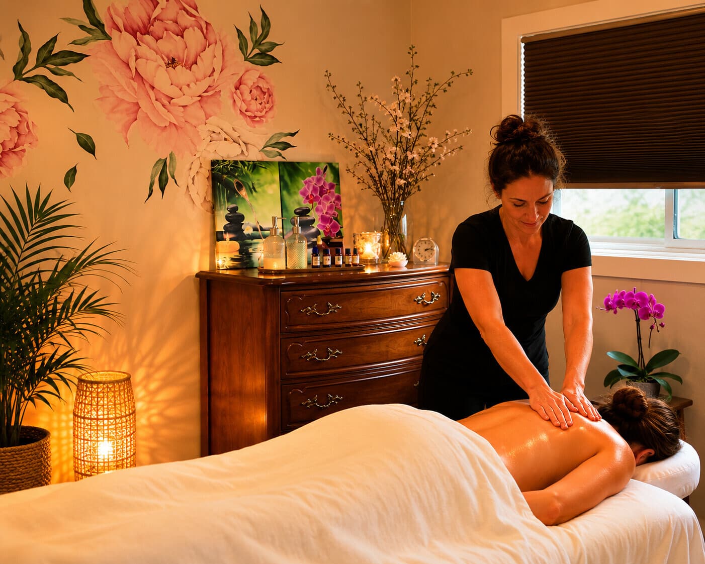 A calm, restorative massage at Maggie's Therapeutic Massage